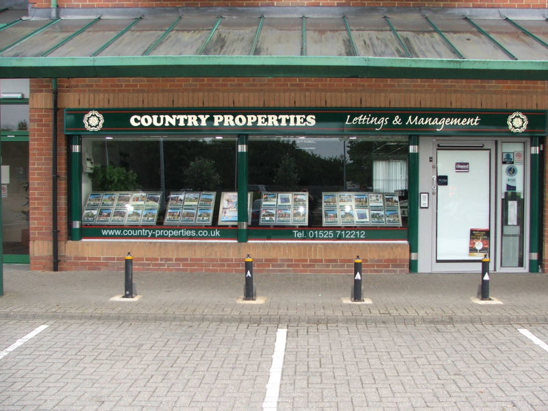 illuminated property signage 