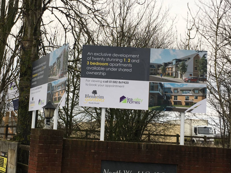 post construction signage