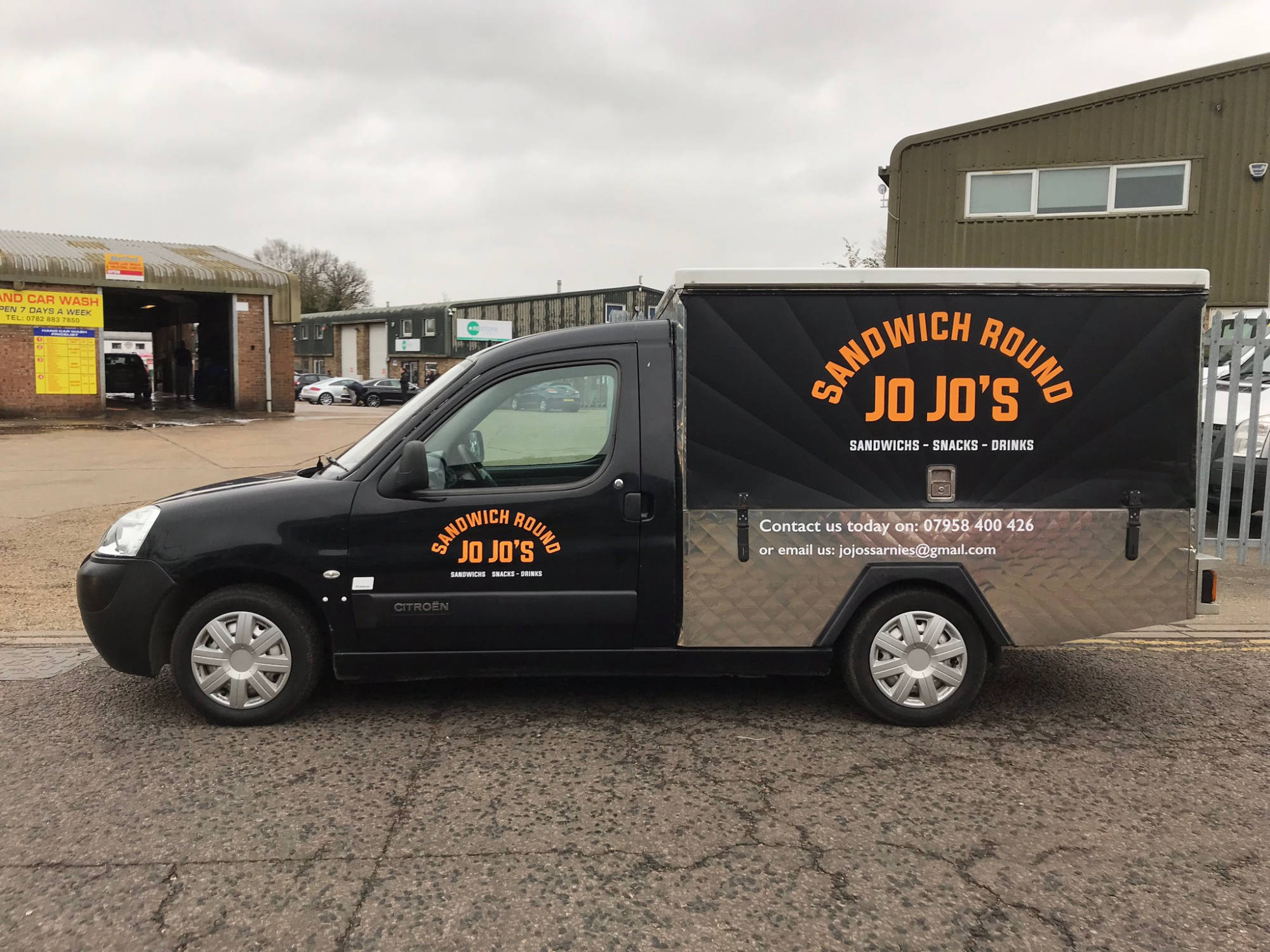 food van vehicle graphics