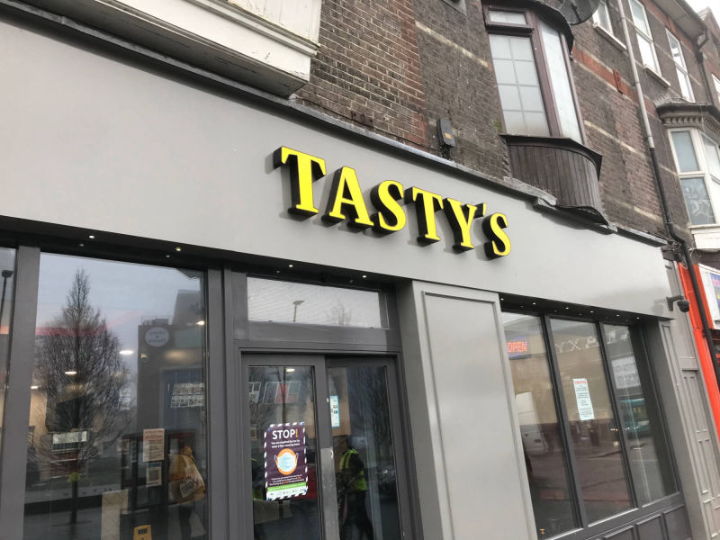 restaurant signage