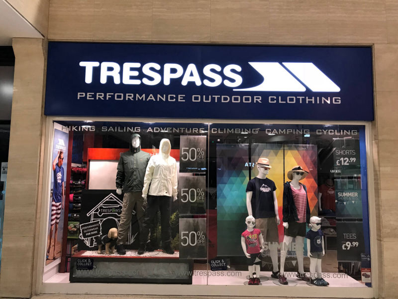 store shop illuminated signage 