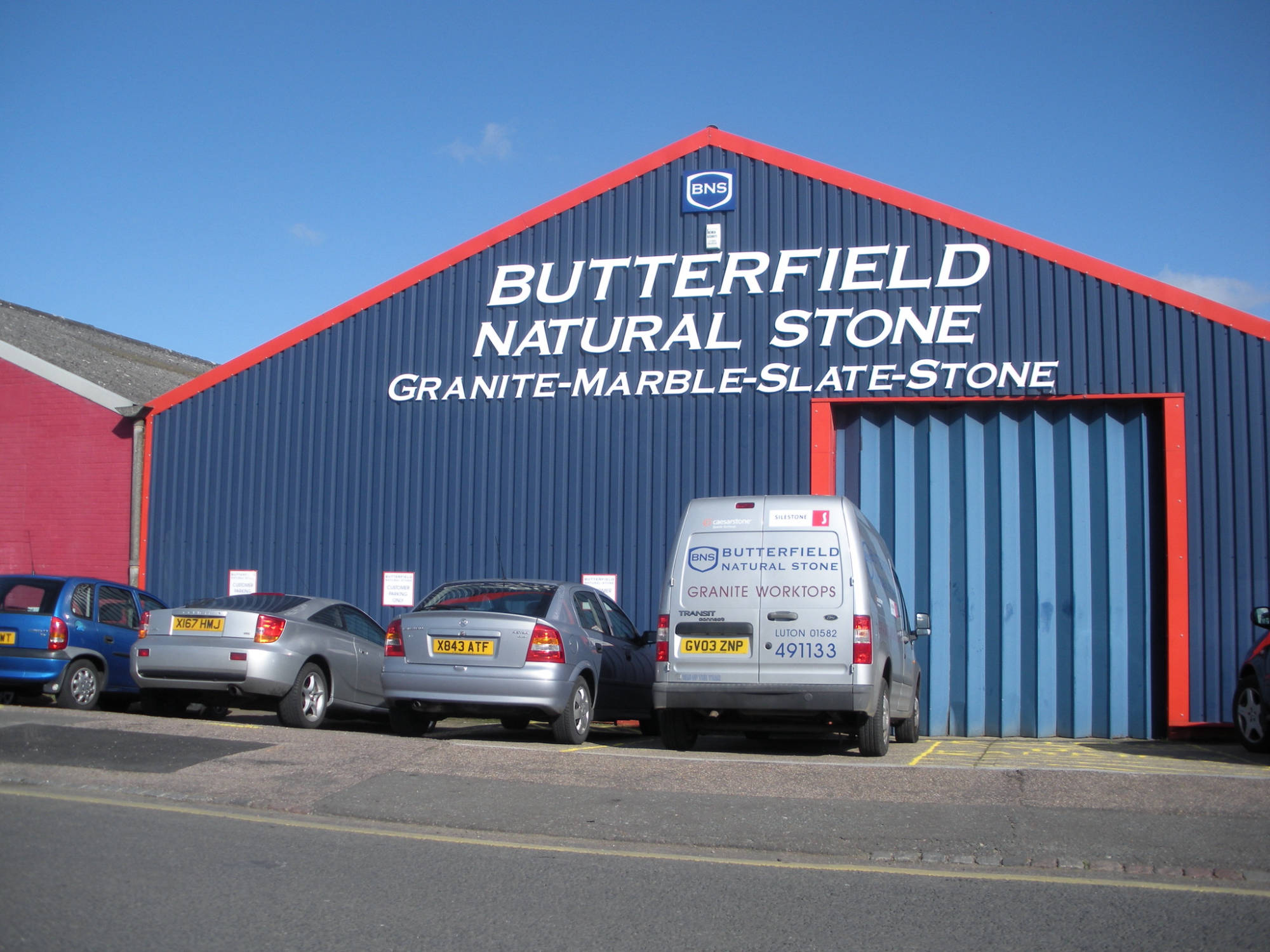 warehouse signage