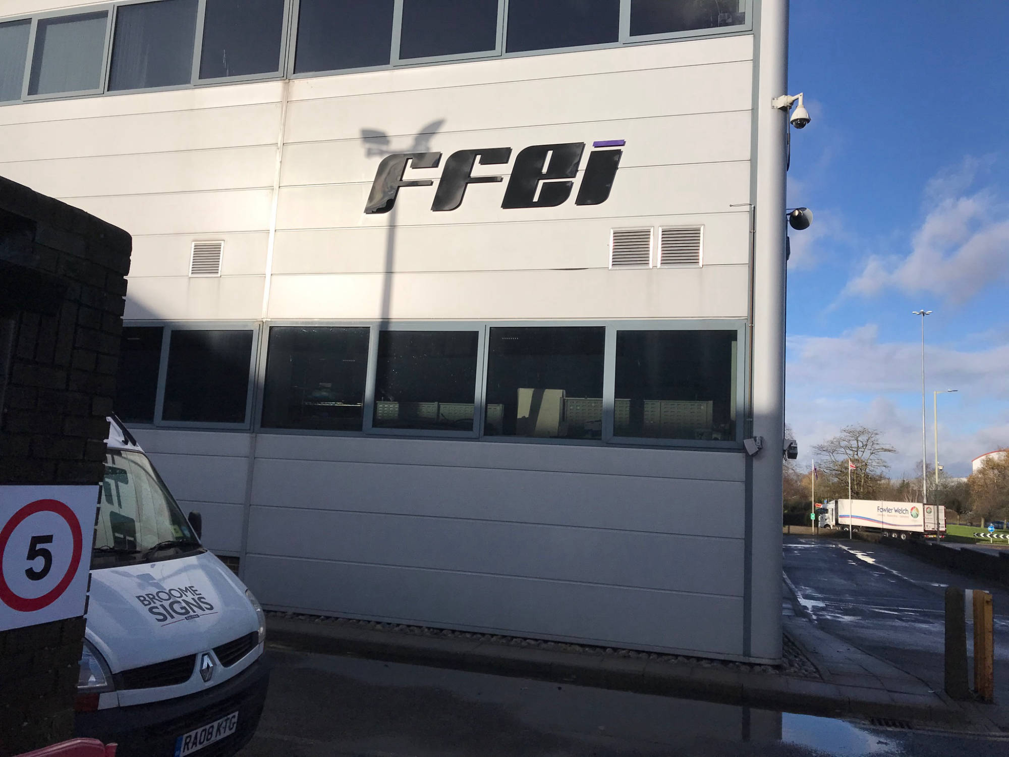 industrial unit signage 