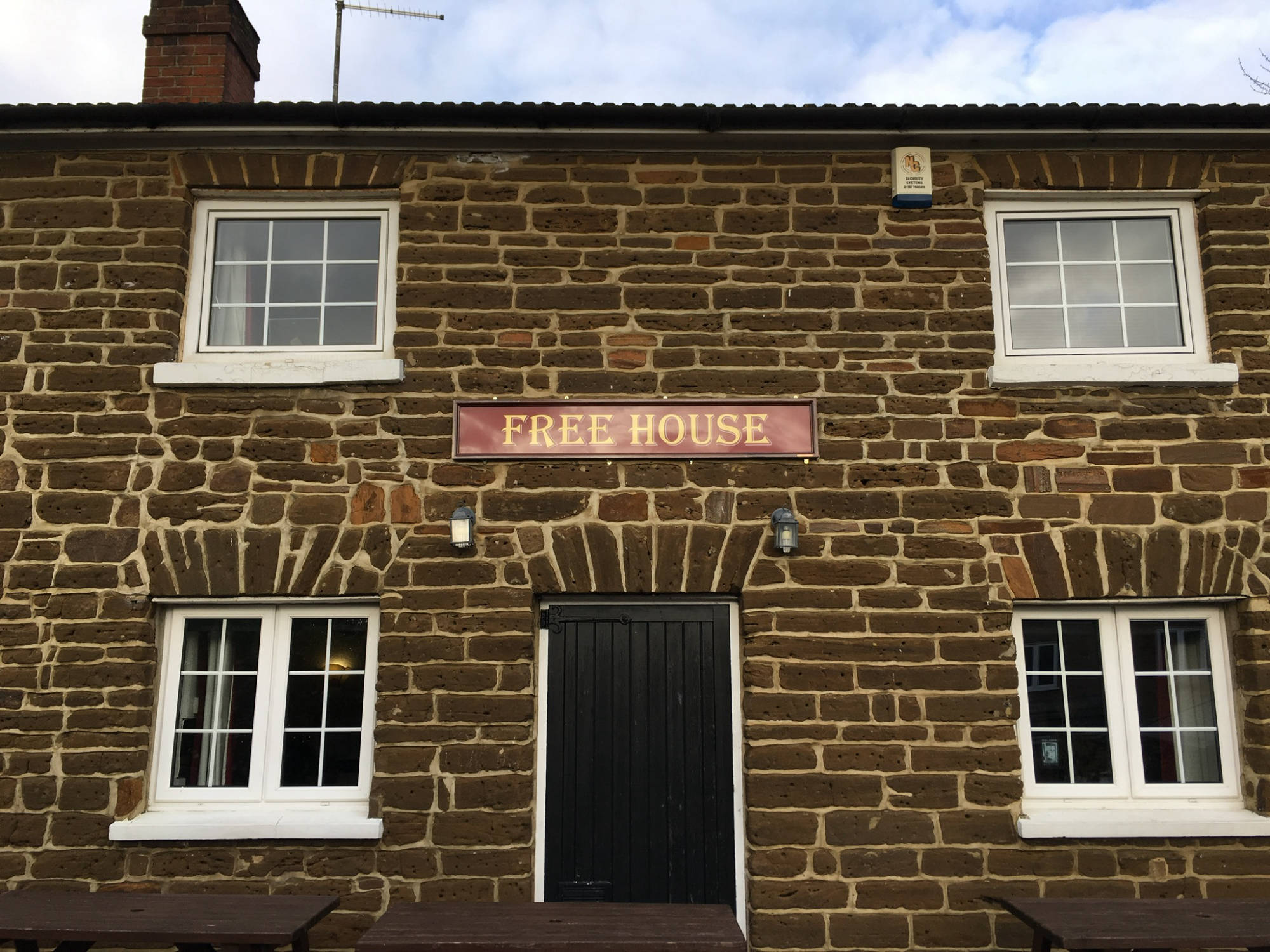 pub exterior sign