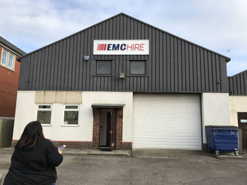 warehouse signage