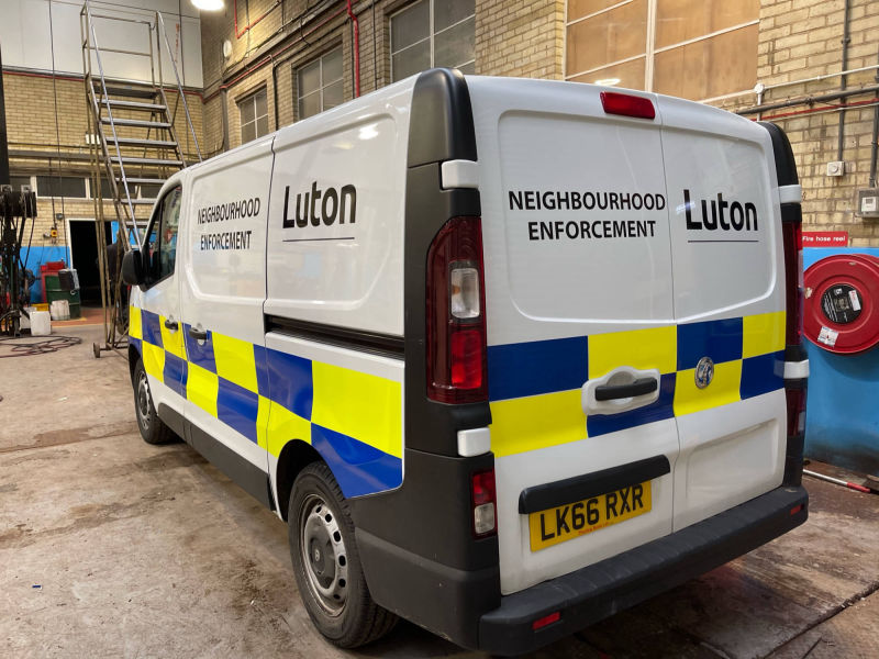 POLICE VAN SIGNAGE