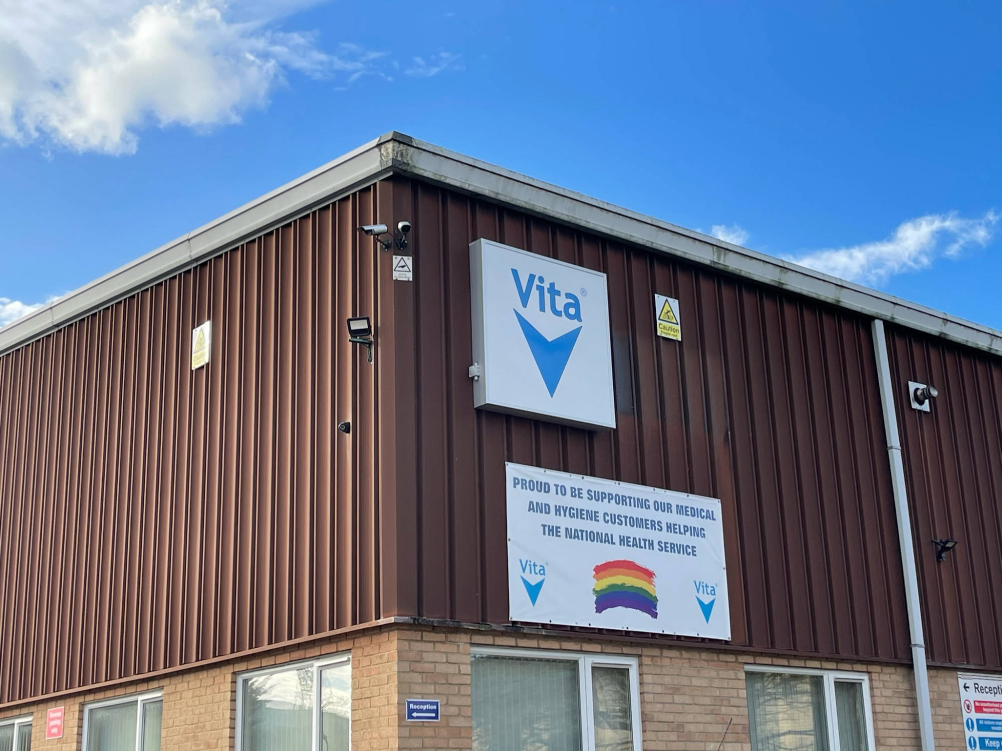 INDUSTRIAL UNIT SIGNAGE