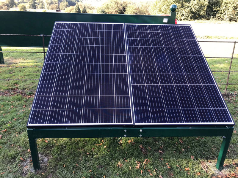 solar panel signage