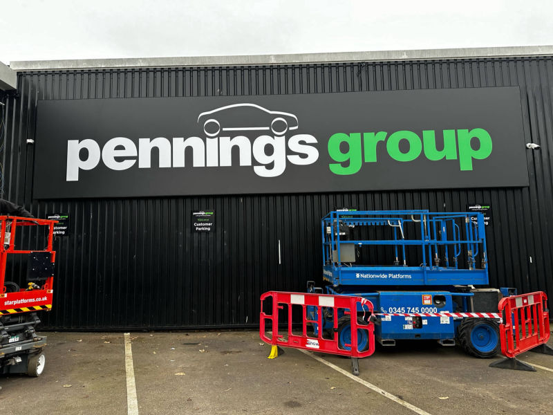 PENNINGS GROUP EXTERIOR SIGNAGE