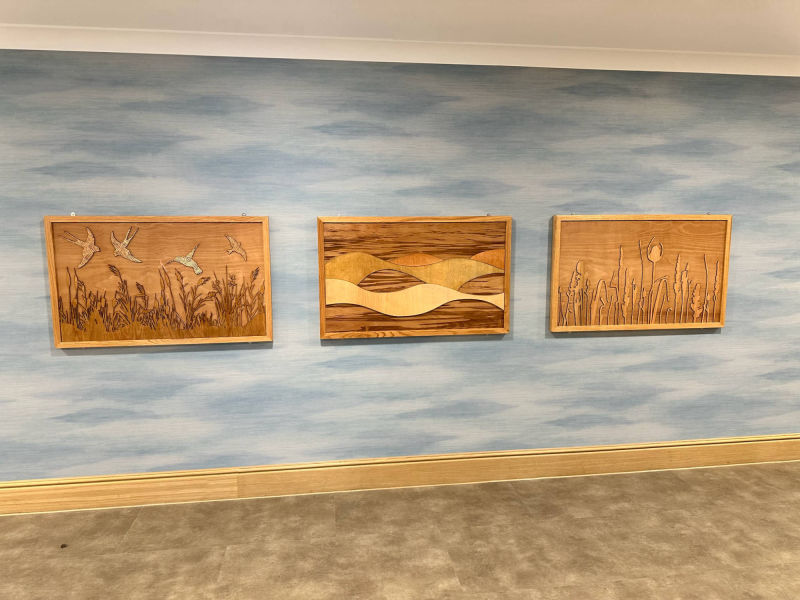 laser cut artwork signage