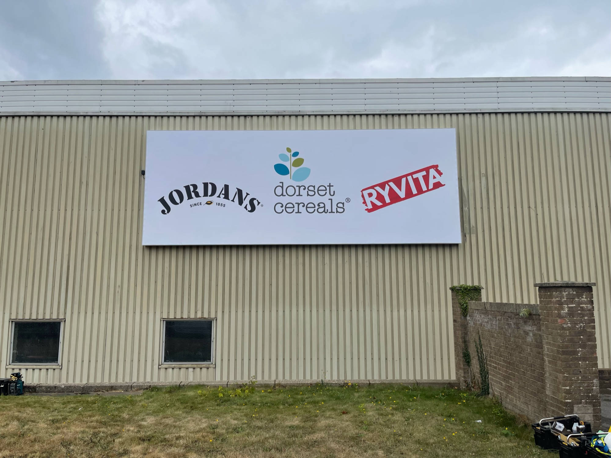warehouse signage 