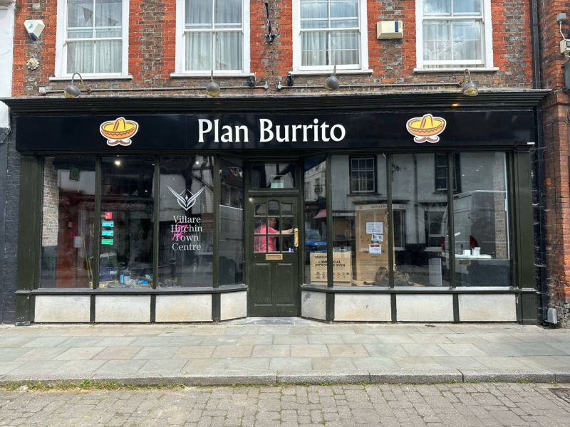 burrito signage 