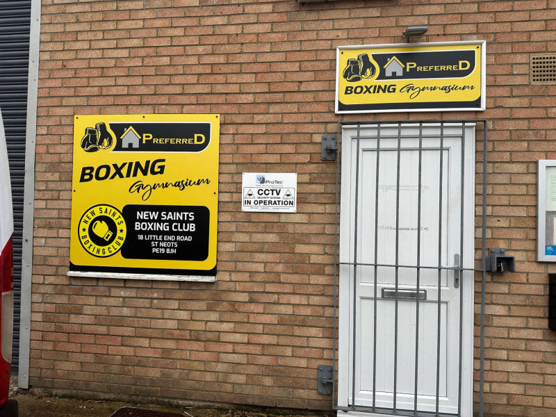 BOXING SIGNAGE
